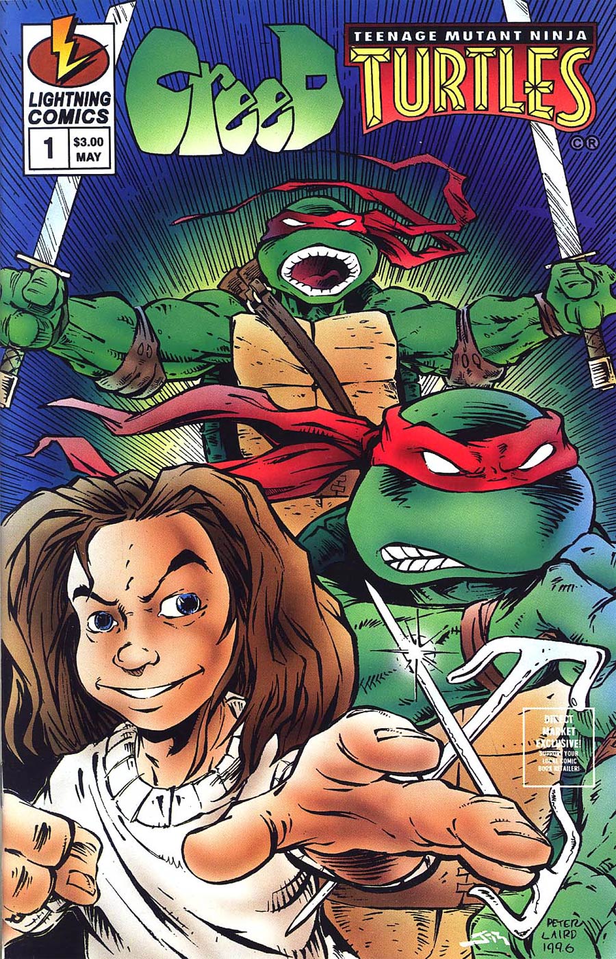 Creed Teenage Mutant Ninja Turtles #1 Cover B Laird