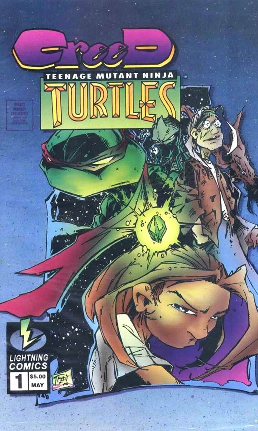Creed Teenage Mutant Ninja Turtles #1 Cover E American Entertainment Exclusive Edition No Polybagged