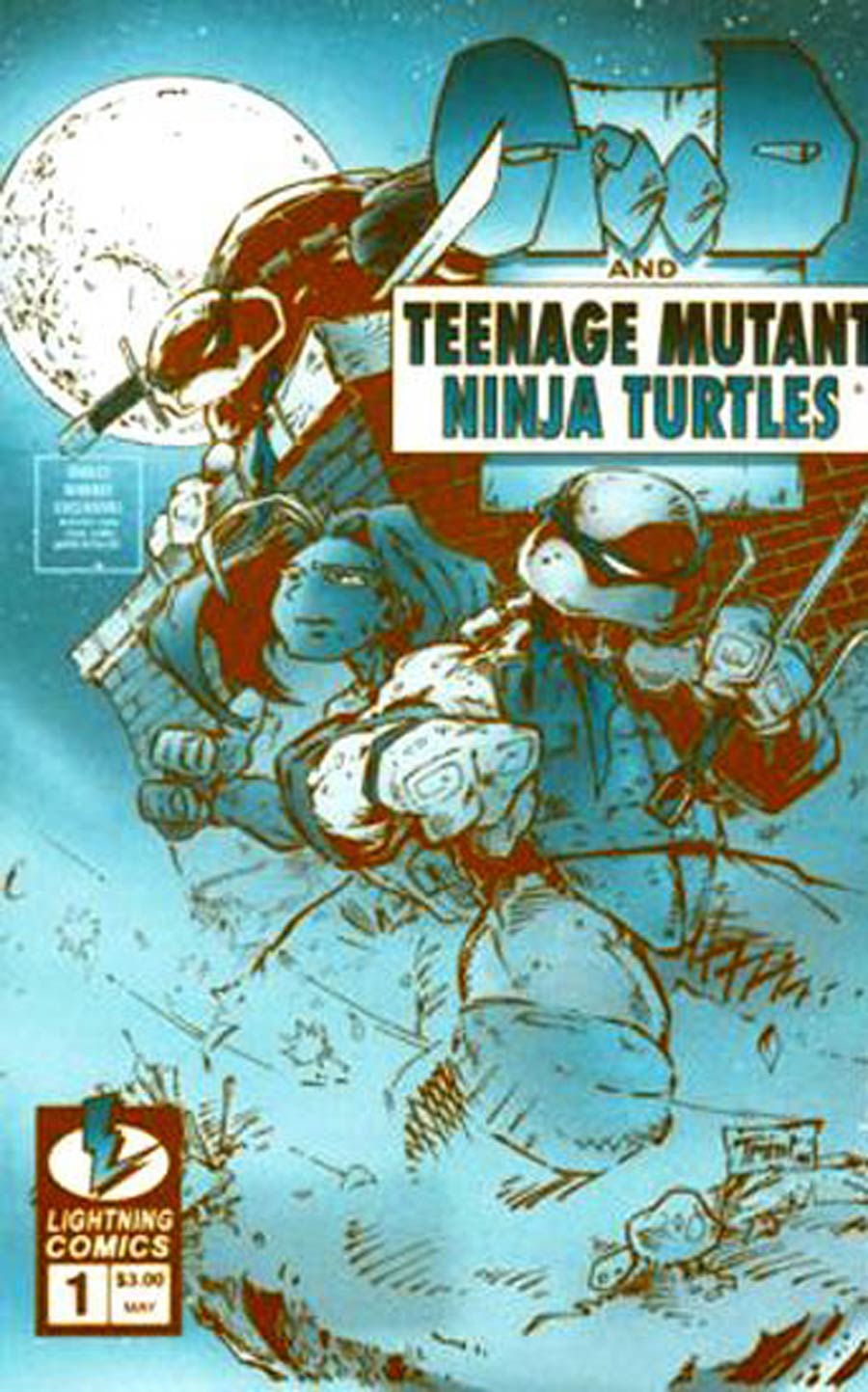 Creed Teenage Mutant Ninja Turtles #1 Cover G Subscription Edition
