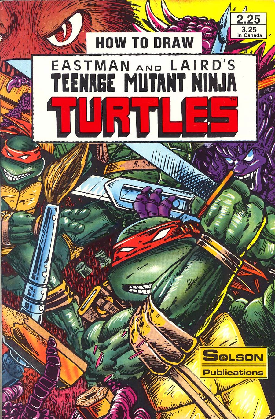 How To Draw Teenage Mutant Ninja Turtles #1