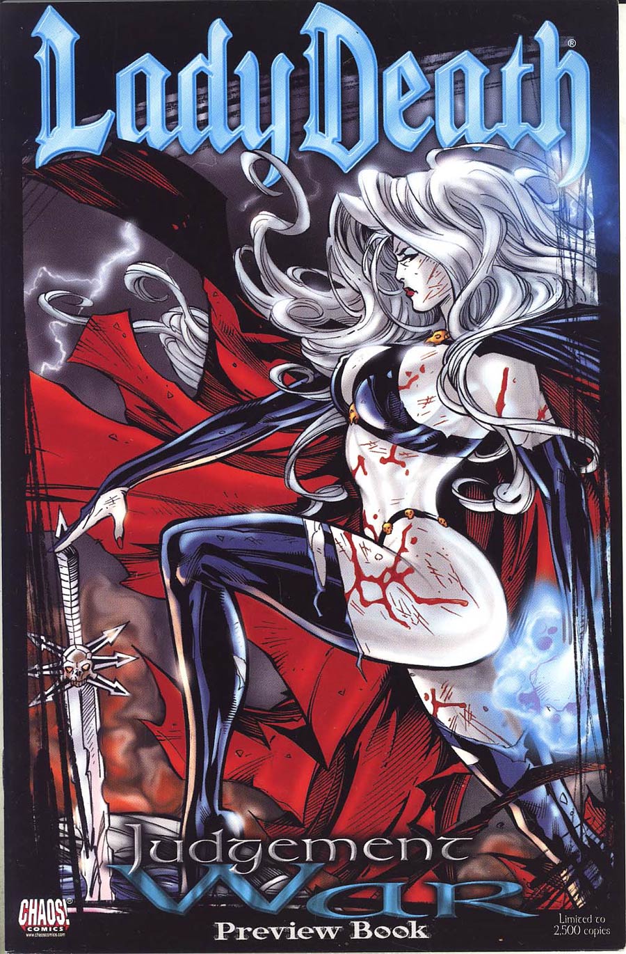 Lady Death Judgement War Preview Book