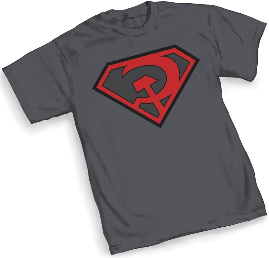 Superman Red Son Symbol T-Shirt Large