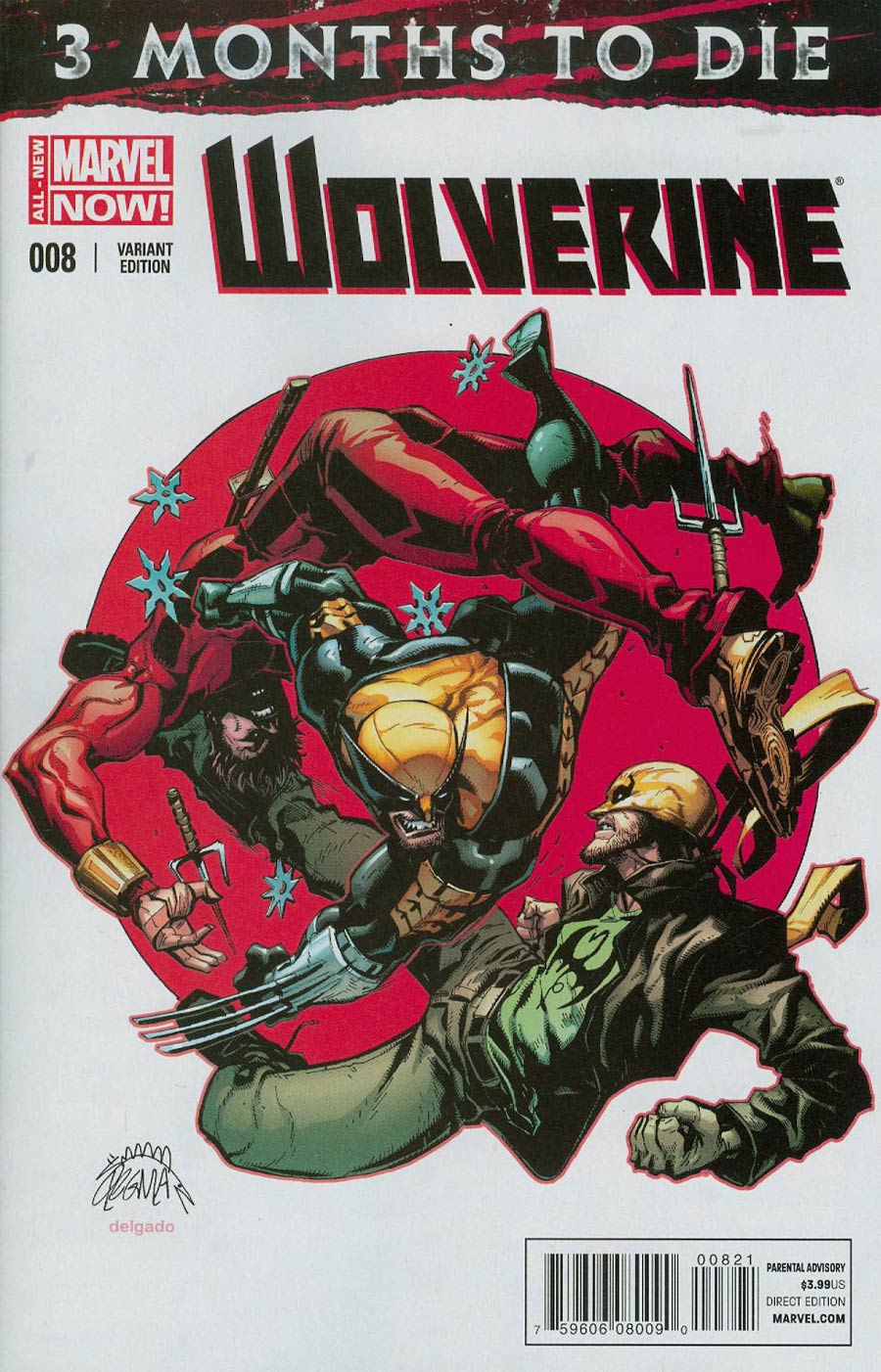 Wolverine Vol 6 #8 Cover B Incentive Ryan Stegman Variant Cover (3 Months To Die Part 1)