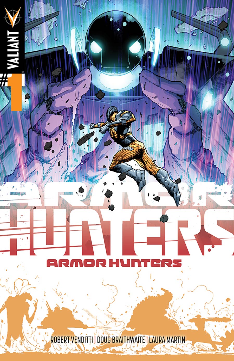 Armor Hunters #1 Cover F Incentive Trevor Hairsine Armor Hunters Variant Cover