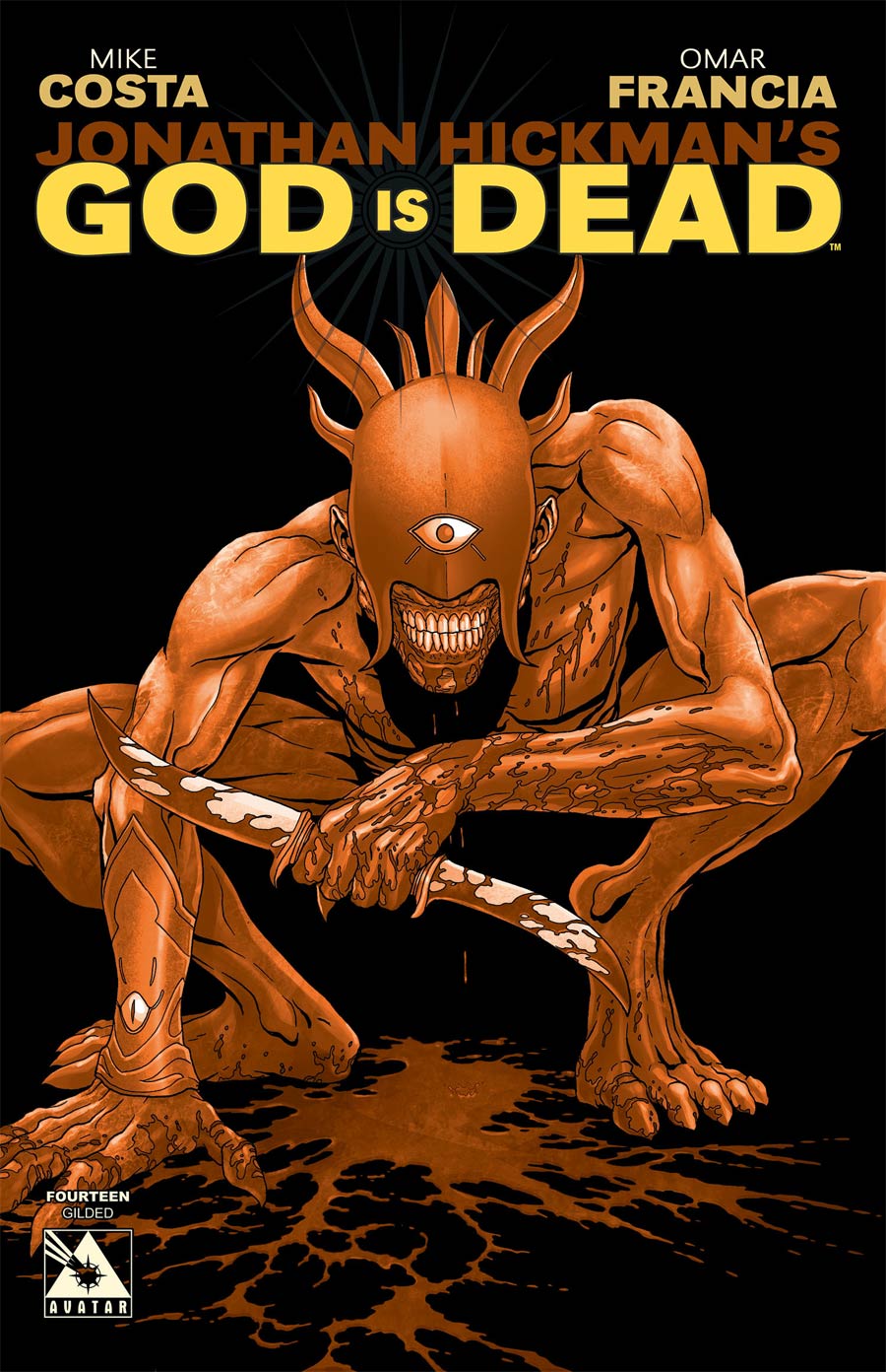 God Is Dead #14 Cover E Incentive Gilded Cover