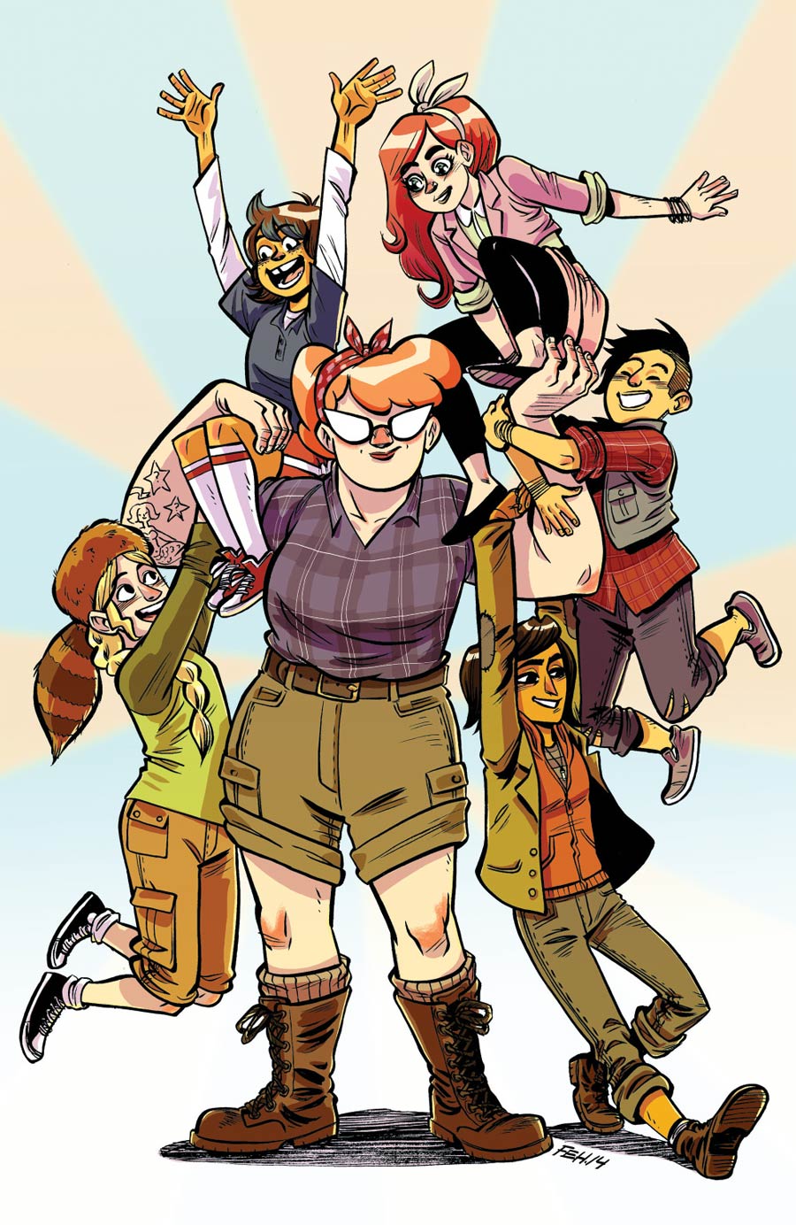 Lumberjanes #3 Cover B Incentive Faith Erin Hicks Virgin Variant Cover