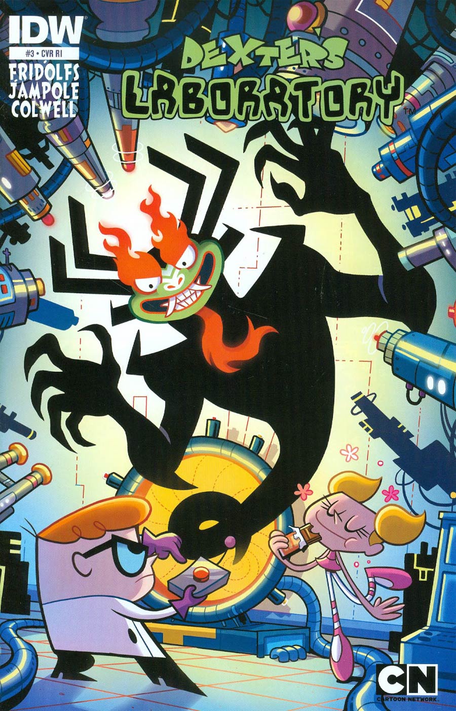 Dexters Laboratory Vol 2 #3 Cover C Incentive Paulina Ganucheau Variant Cover