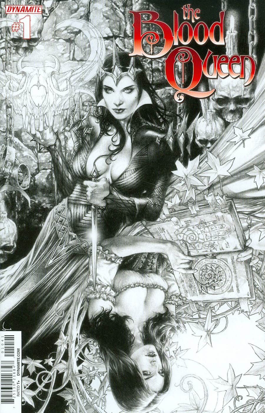 Blood Queen #1 Cover I Incentive Jay Anacleto Black & White Cover