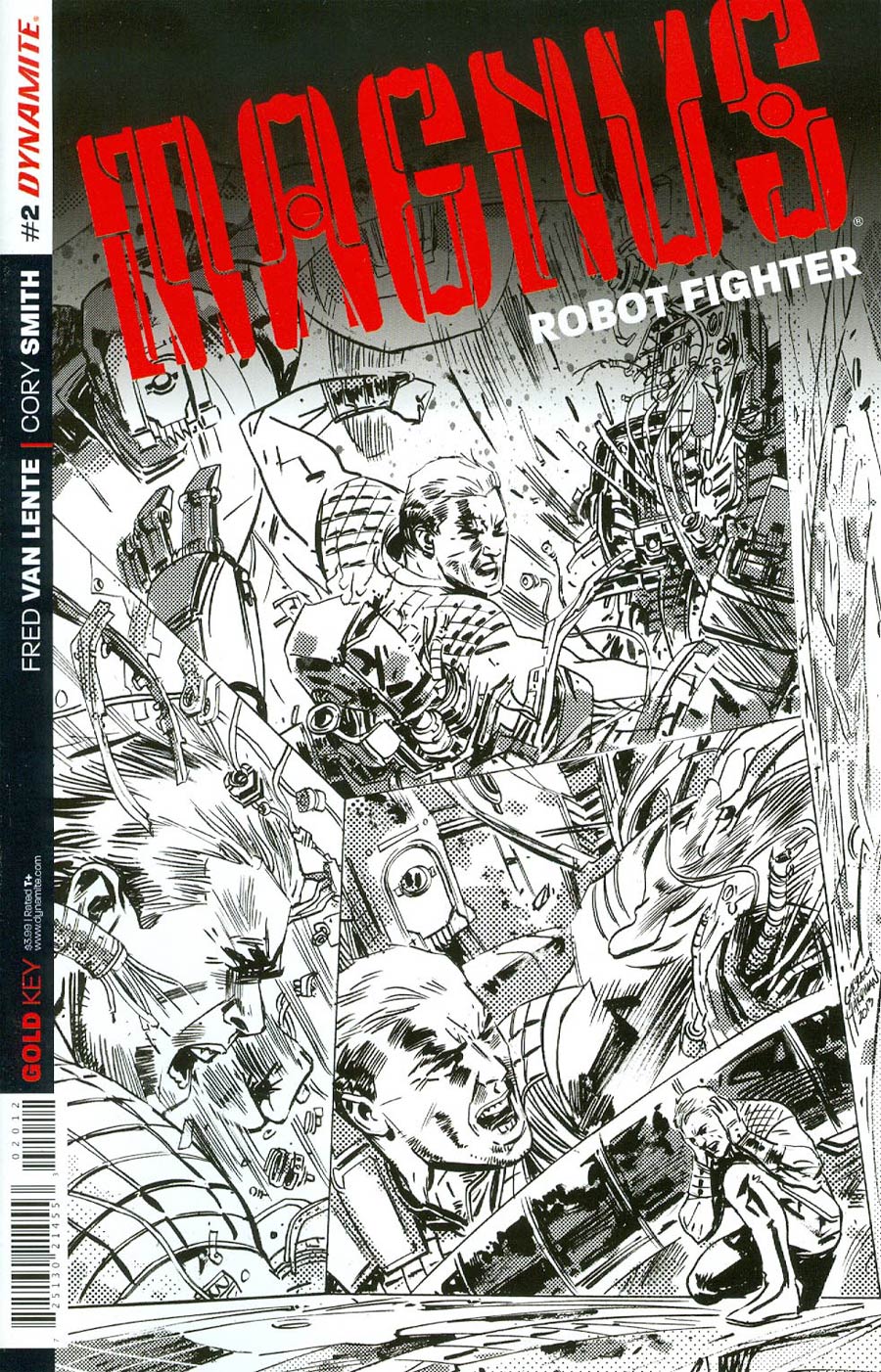 Magnus Robot Fighter Vol 4 #2 Cover L 2nd Ptg Gabriel Hardman Variant Cover