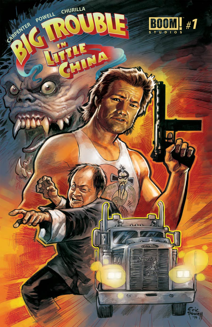 Big Trouble In Little China #1 Cover A 1st Ptg Regular Eric Powell Cover