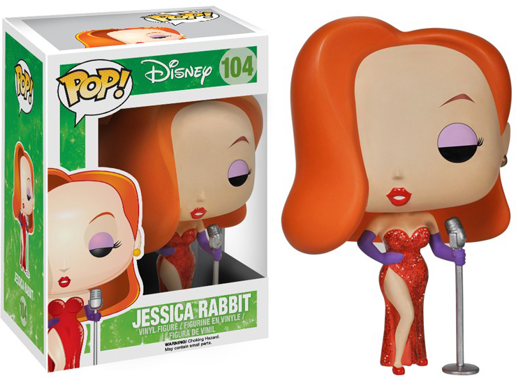 POP Disney 104 Who Framed Roger Rabbit Jessica Rabbit Vinyl Figure