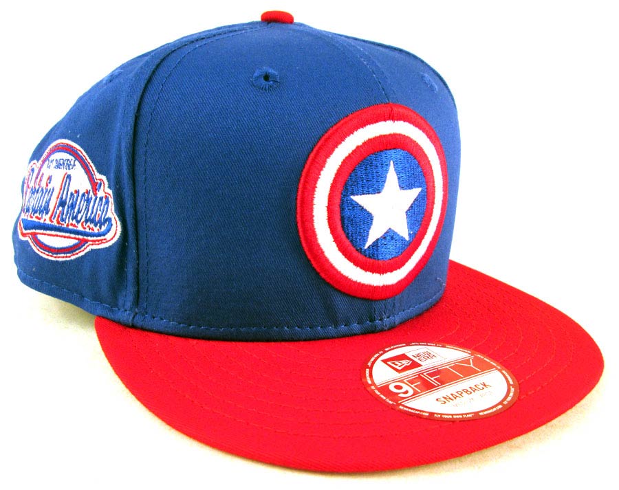 Captain America Hero Tradition 950 Snapback Cap M/L
