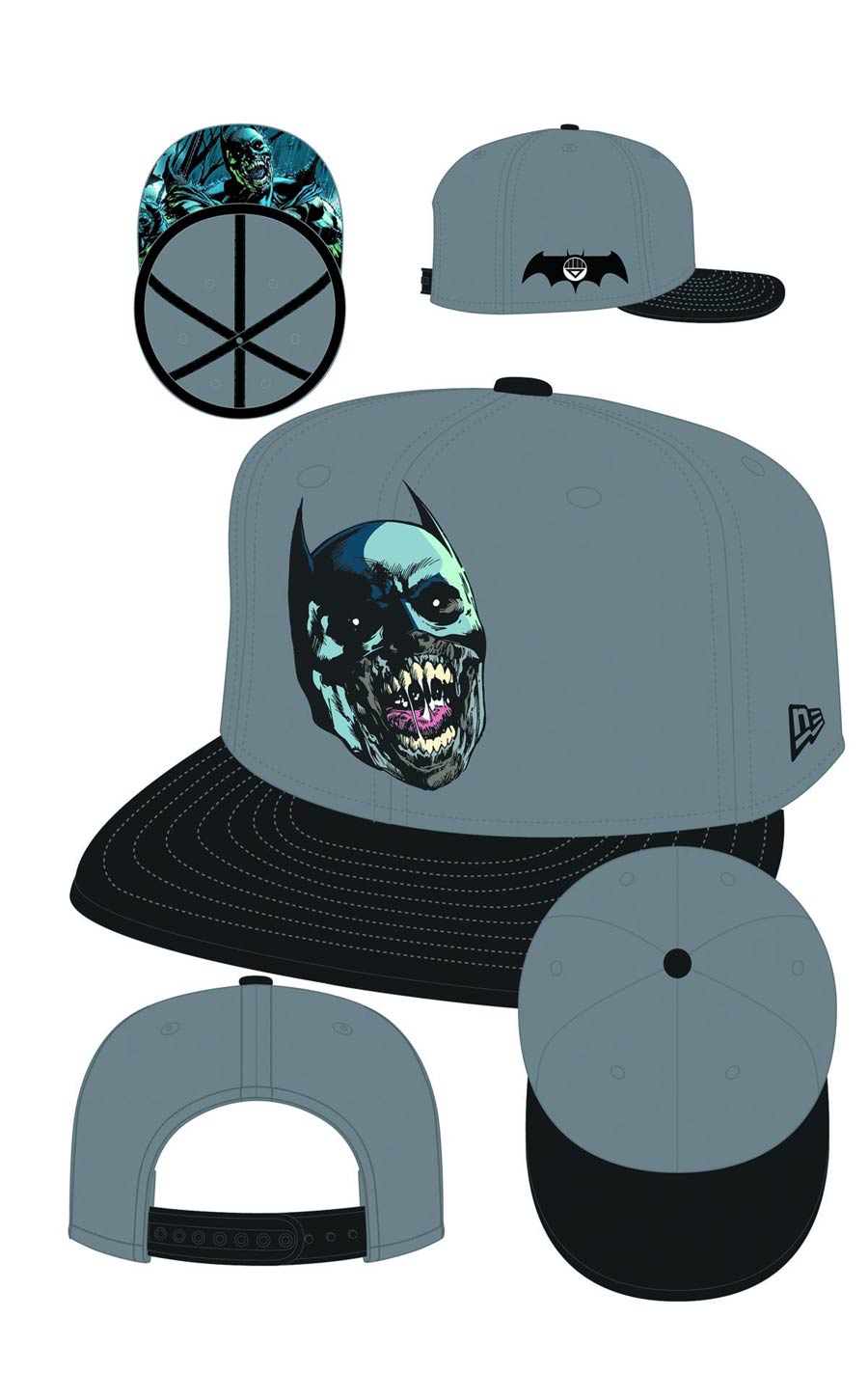 Batman Zombie Hero Snap 950 Snapback Cap M/L