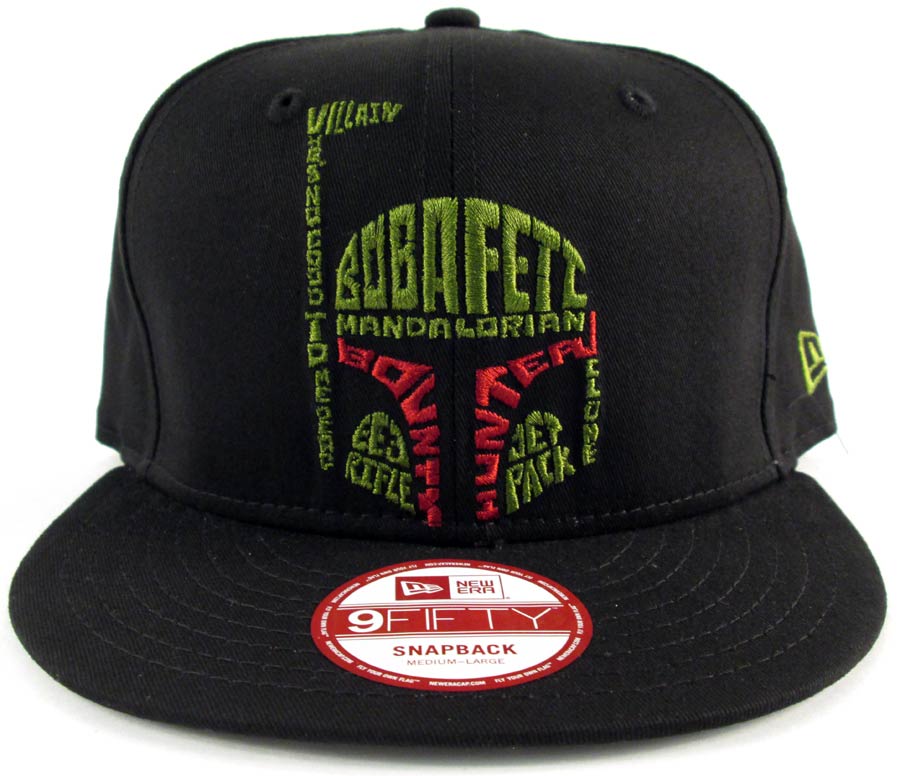 Star Wars Boba Fett Cabesa Word 950 Snapback Cap M/L