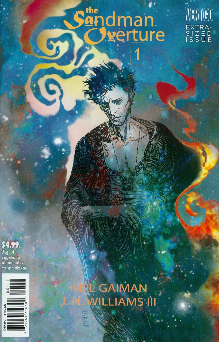 Sandman Overture #1 Cover G 2nd Ptg