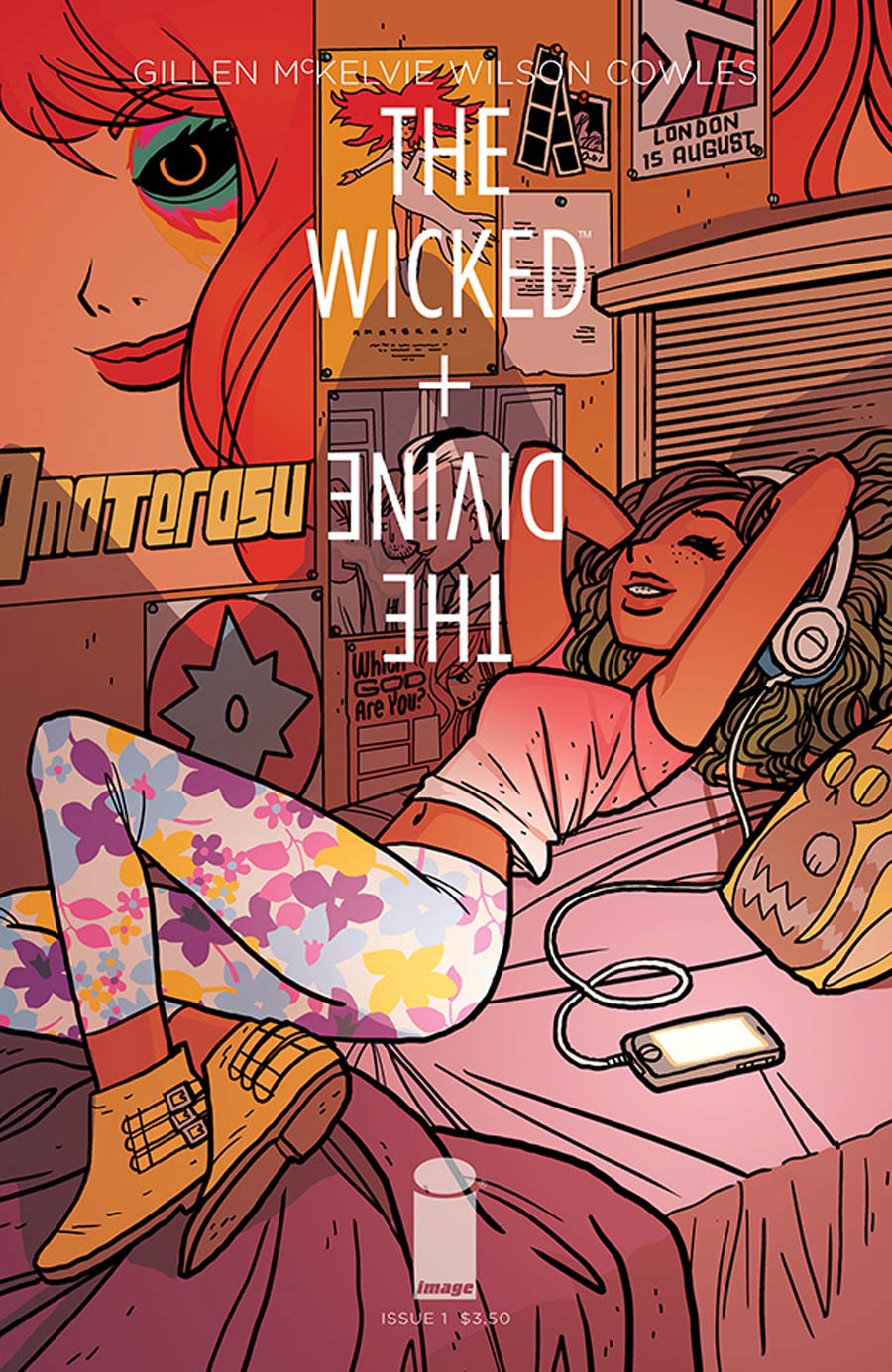 Wicked + The Divine #1 Cover C Variant Bryan Lee O Malley Cover