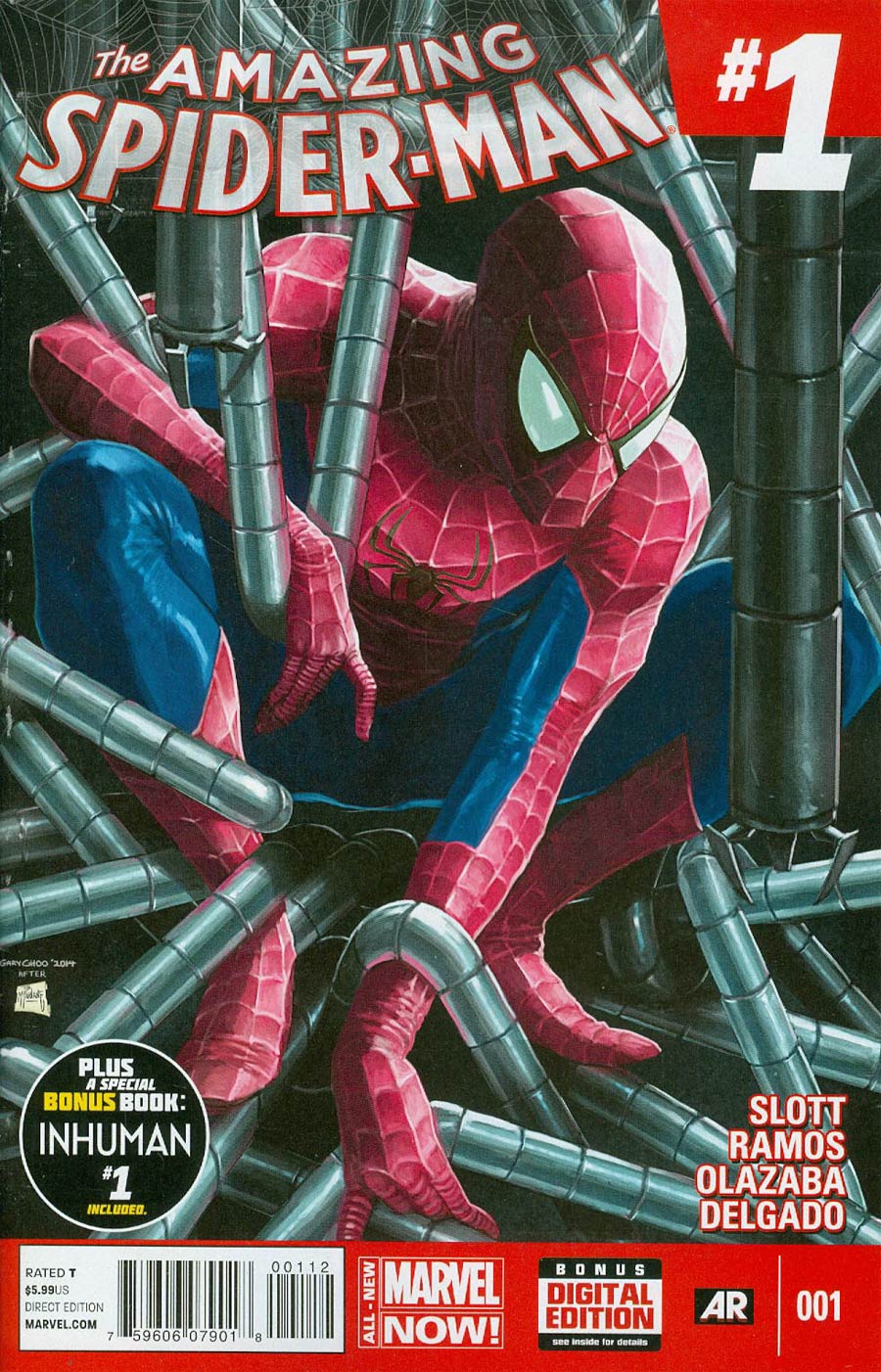 Amazing Spider-Man Vol 3 #1 Cover Z 2nd Ptg Gary Choo Variant Cover