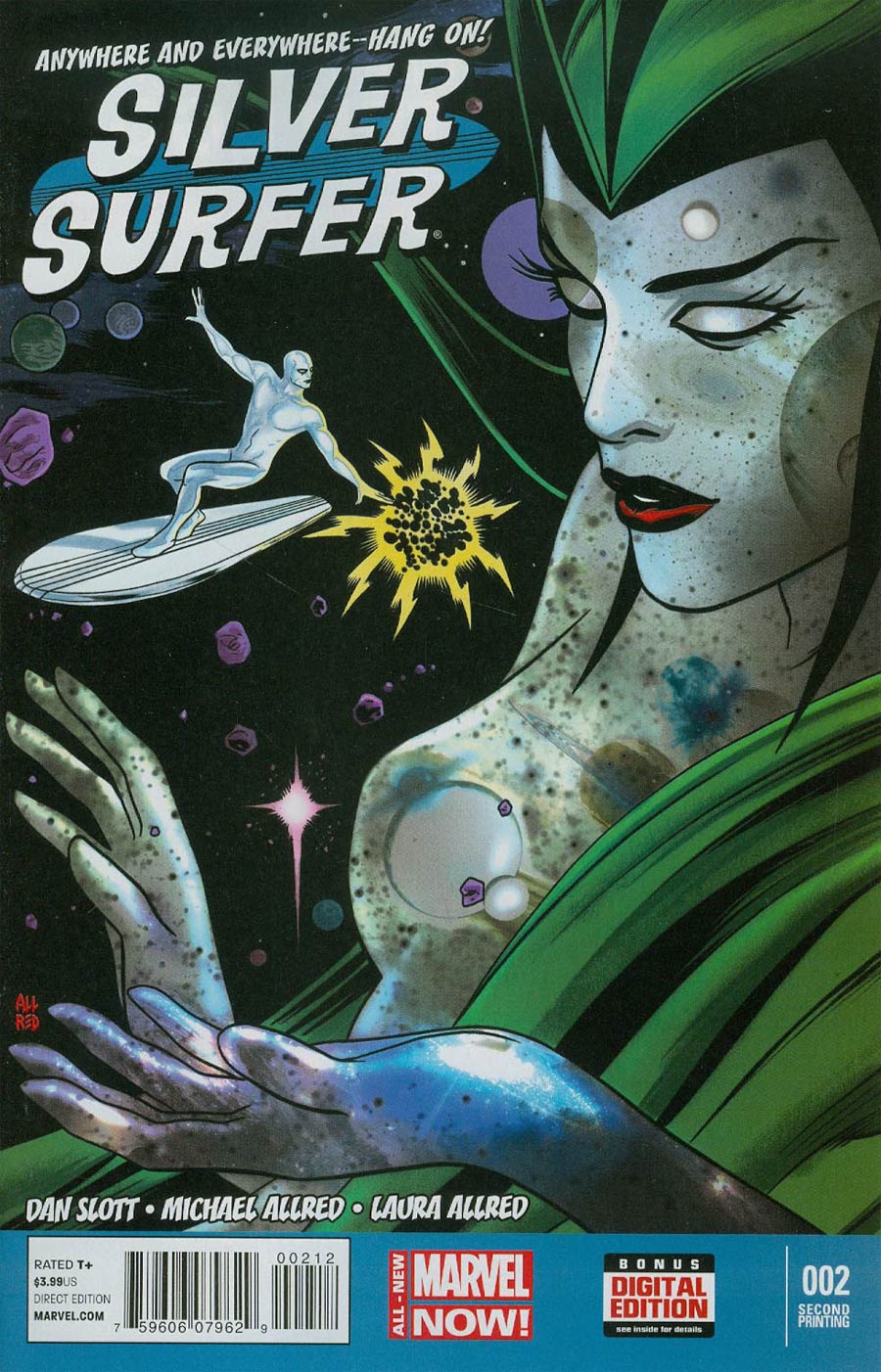 Silver Surfer Vol 6 #2 Cover C 2nd Ptg Michael Allred Variant Cover