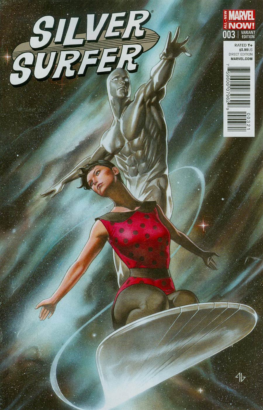Silver Surfer Vol 6 #3 Cover B Incentive Adi Granov Variant Cover