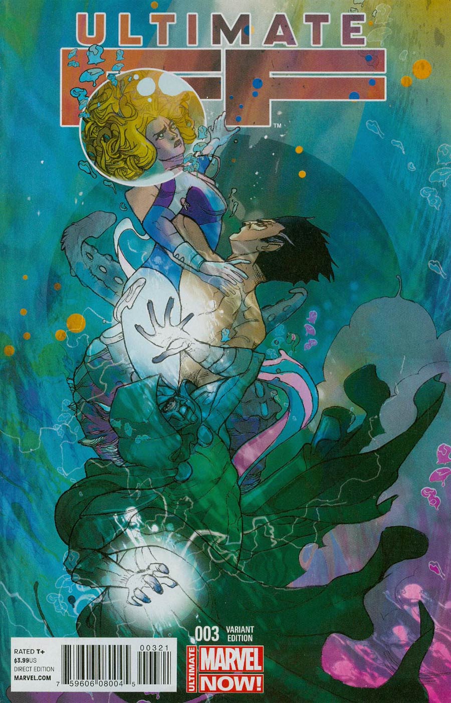 Ultimate FF #3 Cover B Incentive Christian Ward Variant Cover