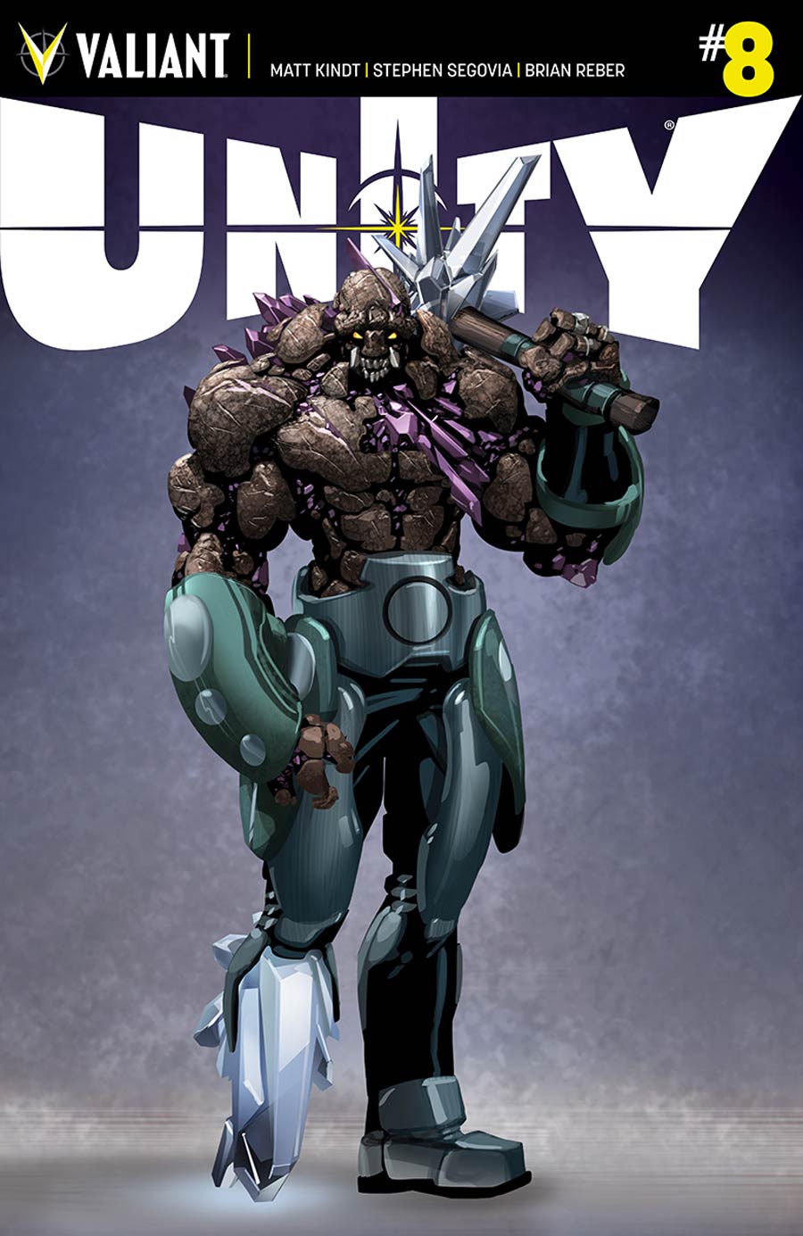 Unity Vol 2 #8 Cover D Incentive Clayton Crain Design Variant Cover (Armor Hunters Tie-In)