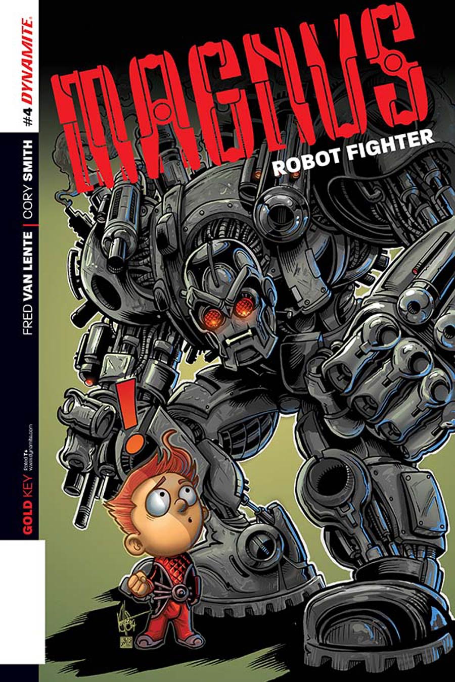 Magnus Robot Fighter Vol 4 #4 Cover E Incentive Ken Haeser Lil Magnus Variant Cover