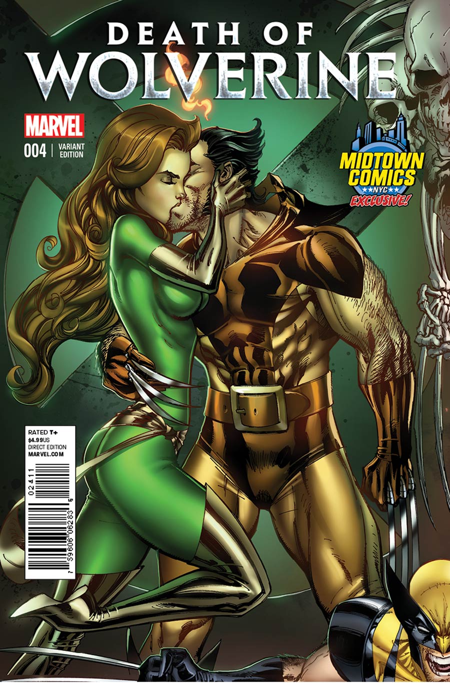 Death Of Wolverine #4 Cover B Midtown Exclusive J Scott