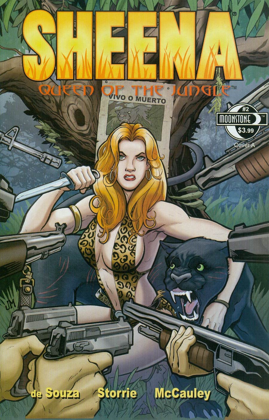 Sheena Vol 3 #2 Cover A Jake Minor