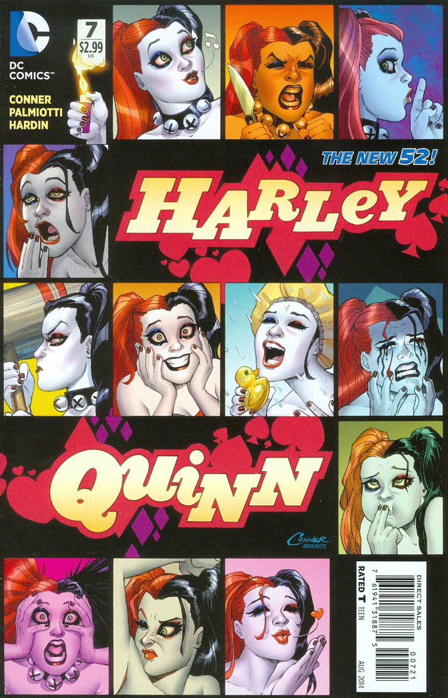 Harley Quinn Vol 2 #7 Cover C Incentive Amanda Conner Variant Cover