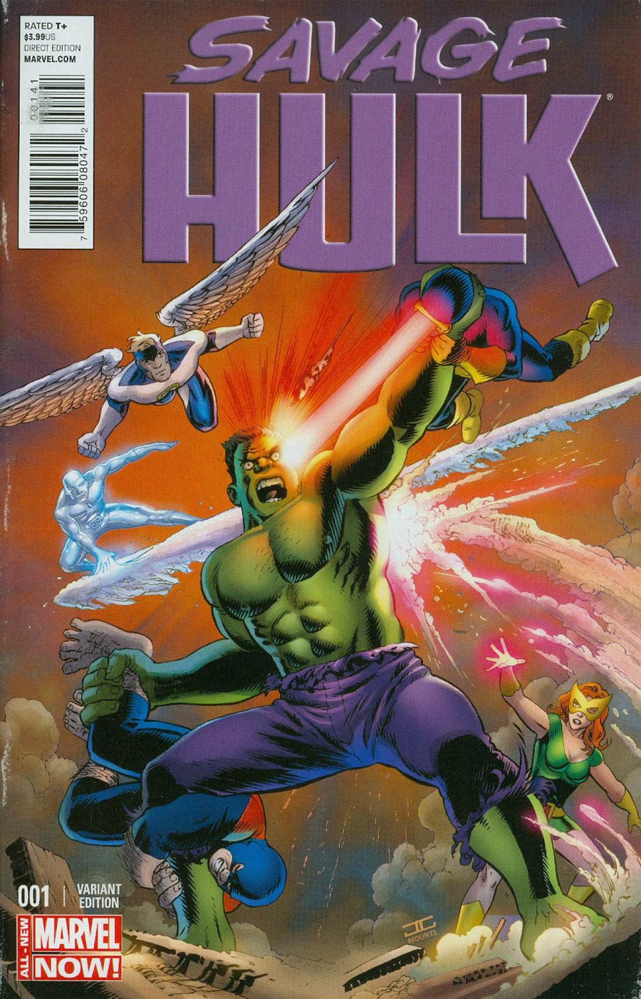 Savage Hulk #1 Cover B Incentive John Cassaday Variant Cover