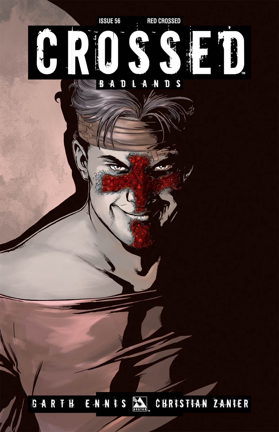 Crossed Badlands #56 Cover E Incentive Red Crossed Edition