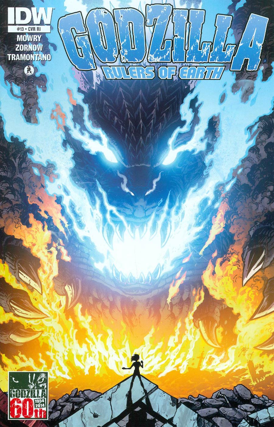 Godzilla Rulers Of The Earth #13 Cover B Incentive Matt Frank Variant Cover