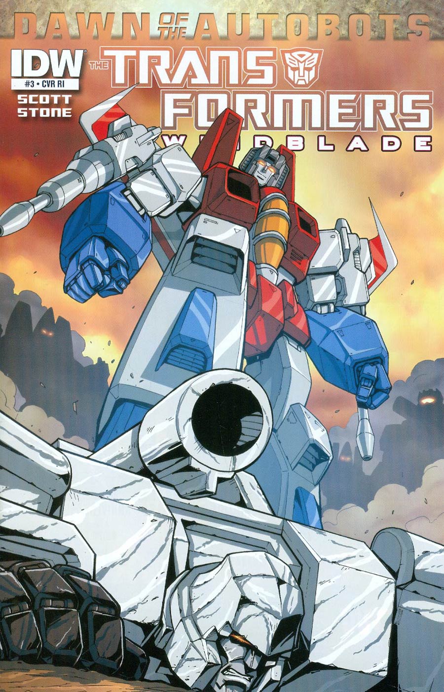 Transformers Windblade #3 Cover C Incentive Guido Guidi 30th Anniversary Variant Cover (Dawn Of The Autobots Tie-In)