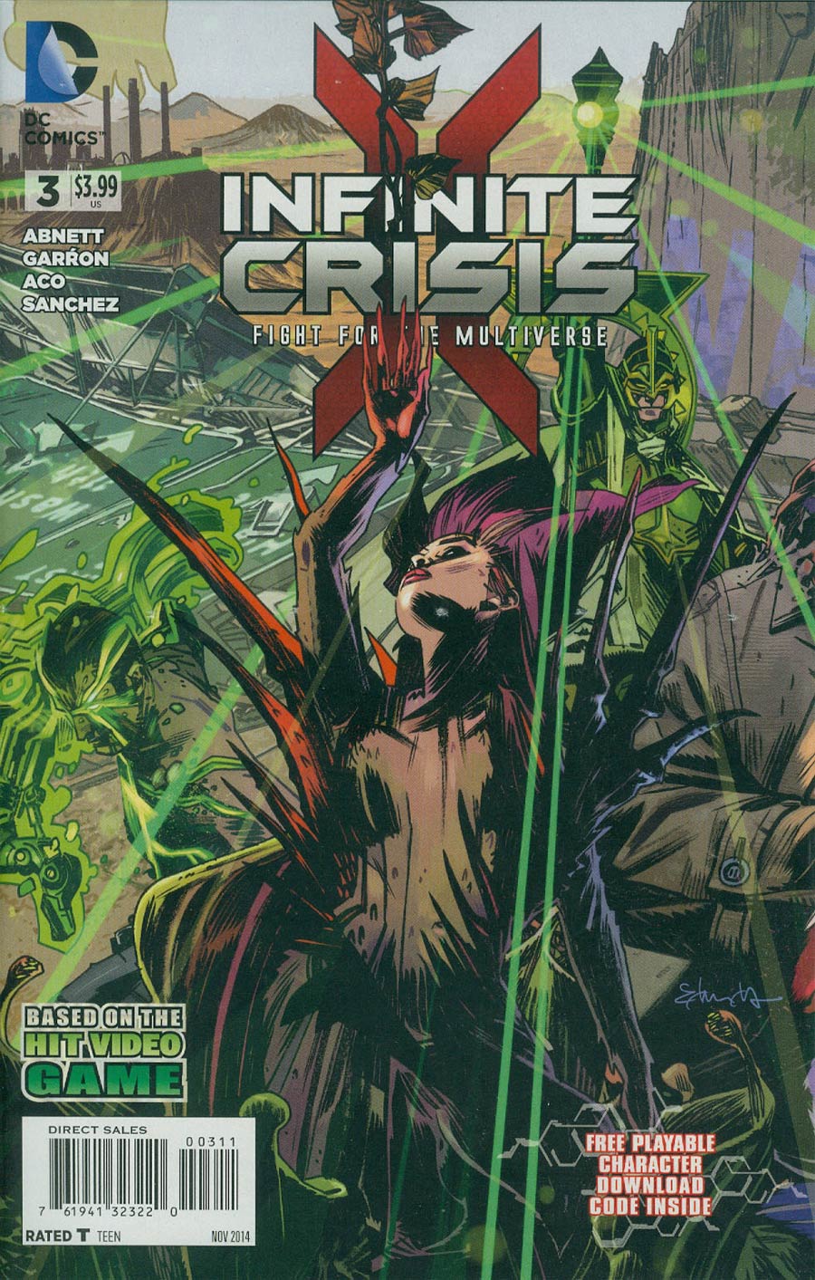 Infinite Crisis Fight For The Multiverse #3 Cover A With Polybag