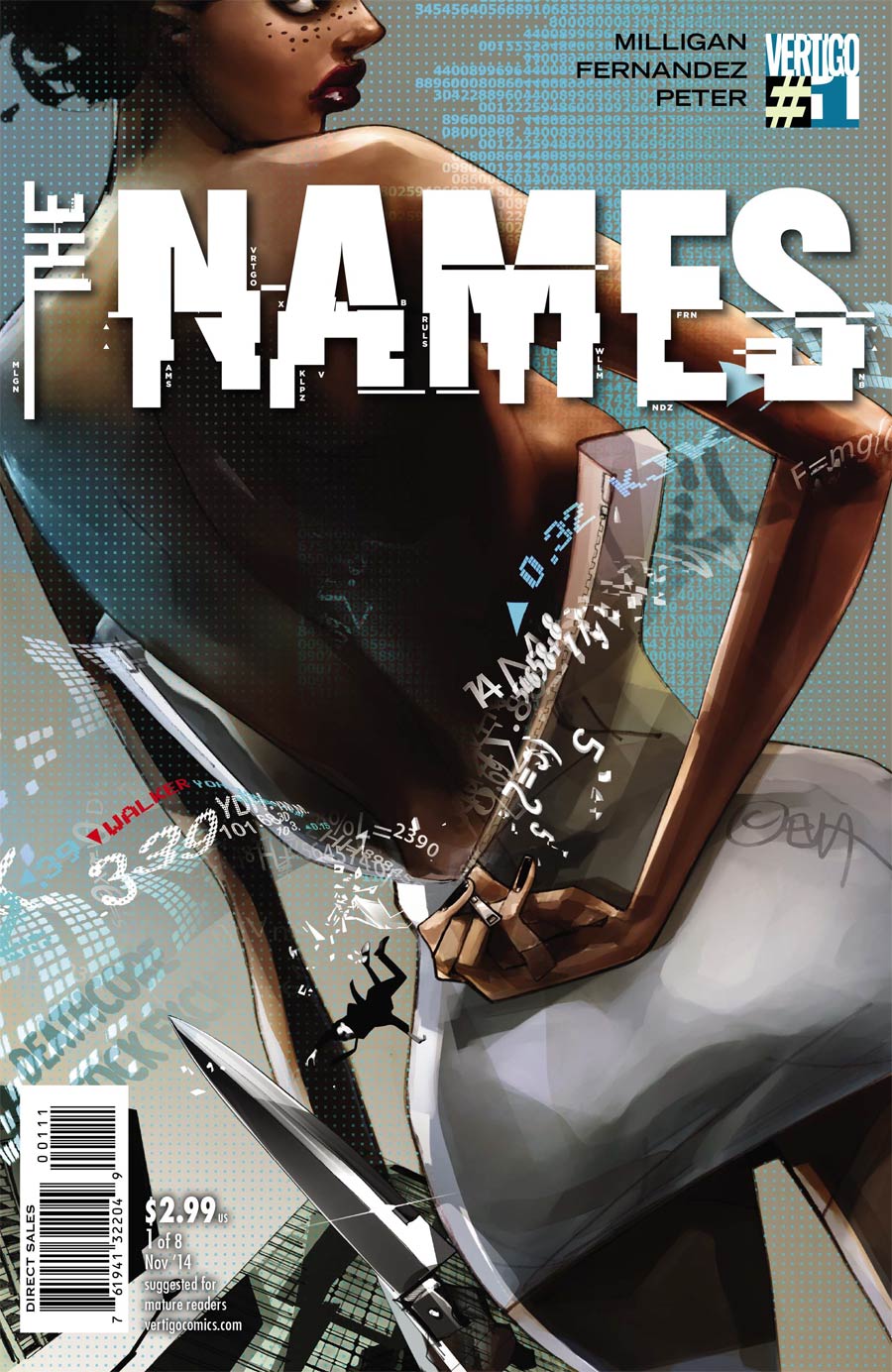 Names #1 Cover A Regular Celia Calle Cover