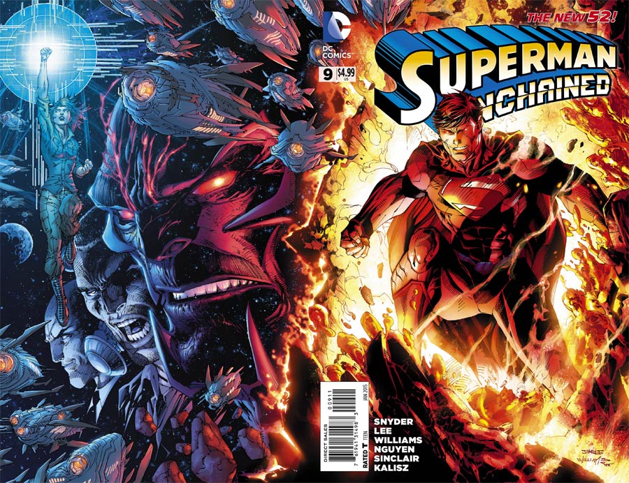 Superman Unchained #9 Cover A Regular Jim Lee Cover