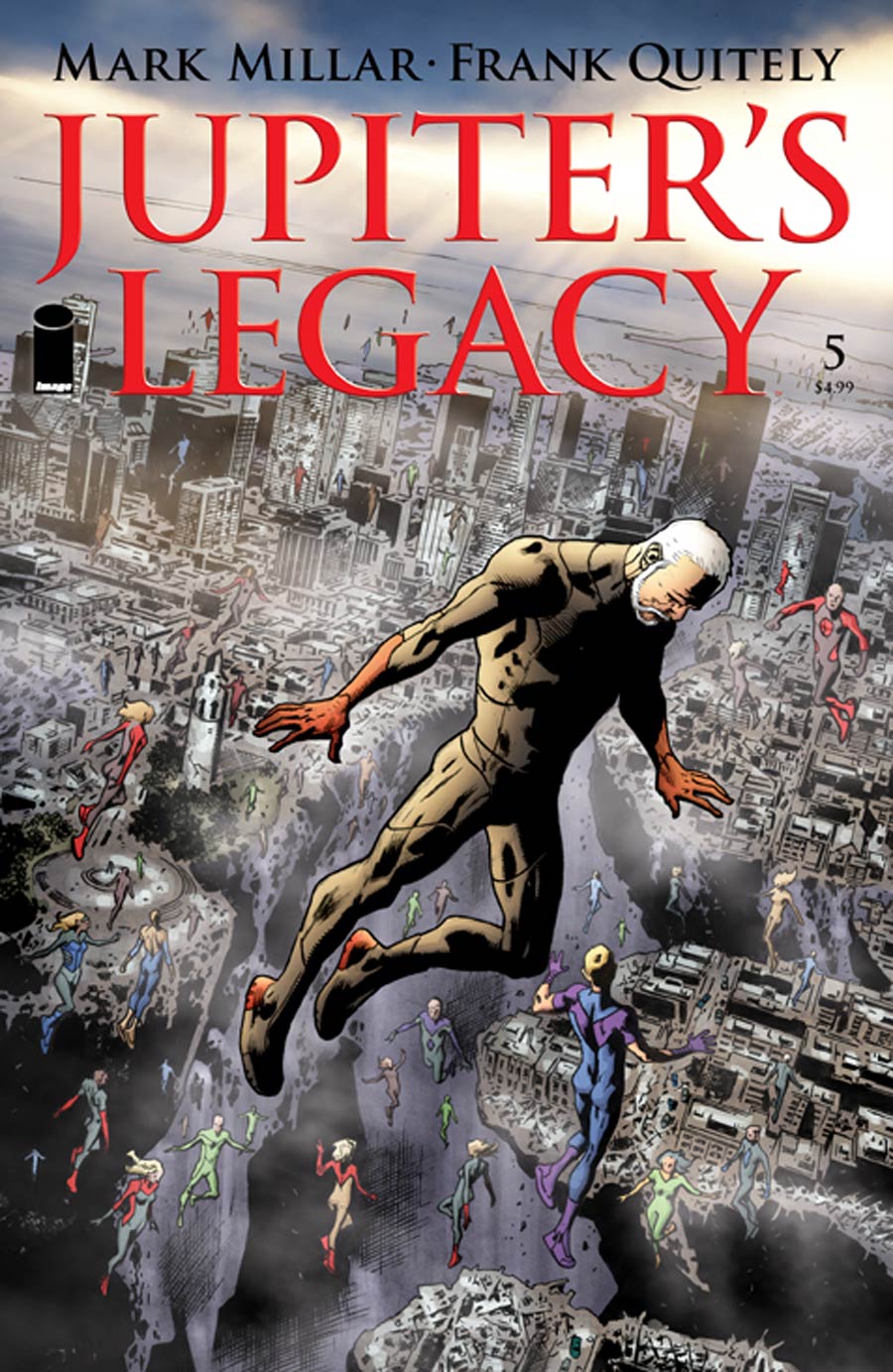 Jupiters Legacy #5 Cover B Variant Bryan Hitch Cover