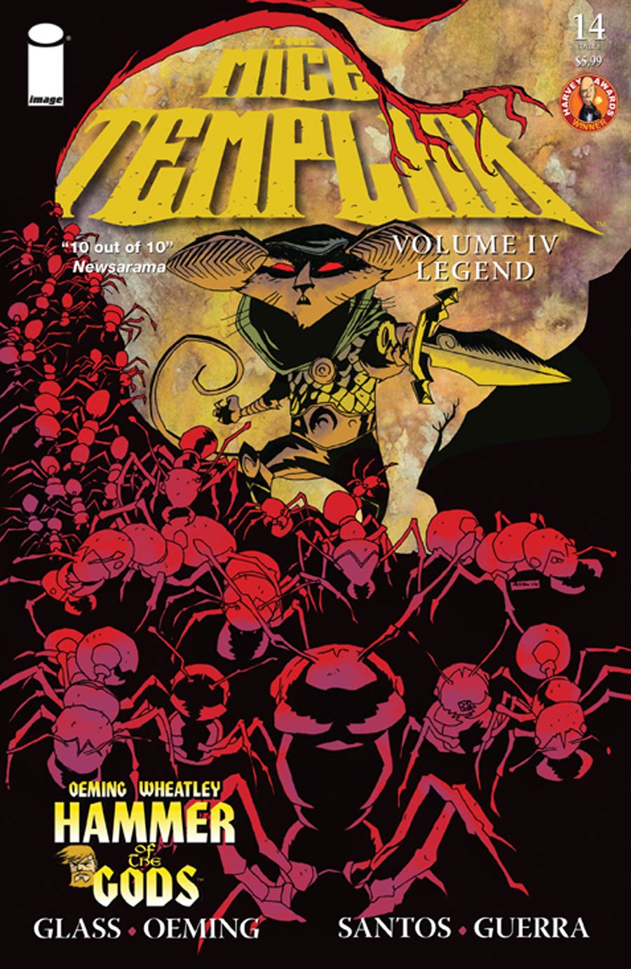 Mice Templar Vol 4 Legend #14 Cover A Regular Michael Avon Oeming Cover