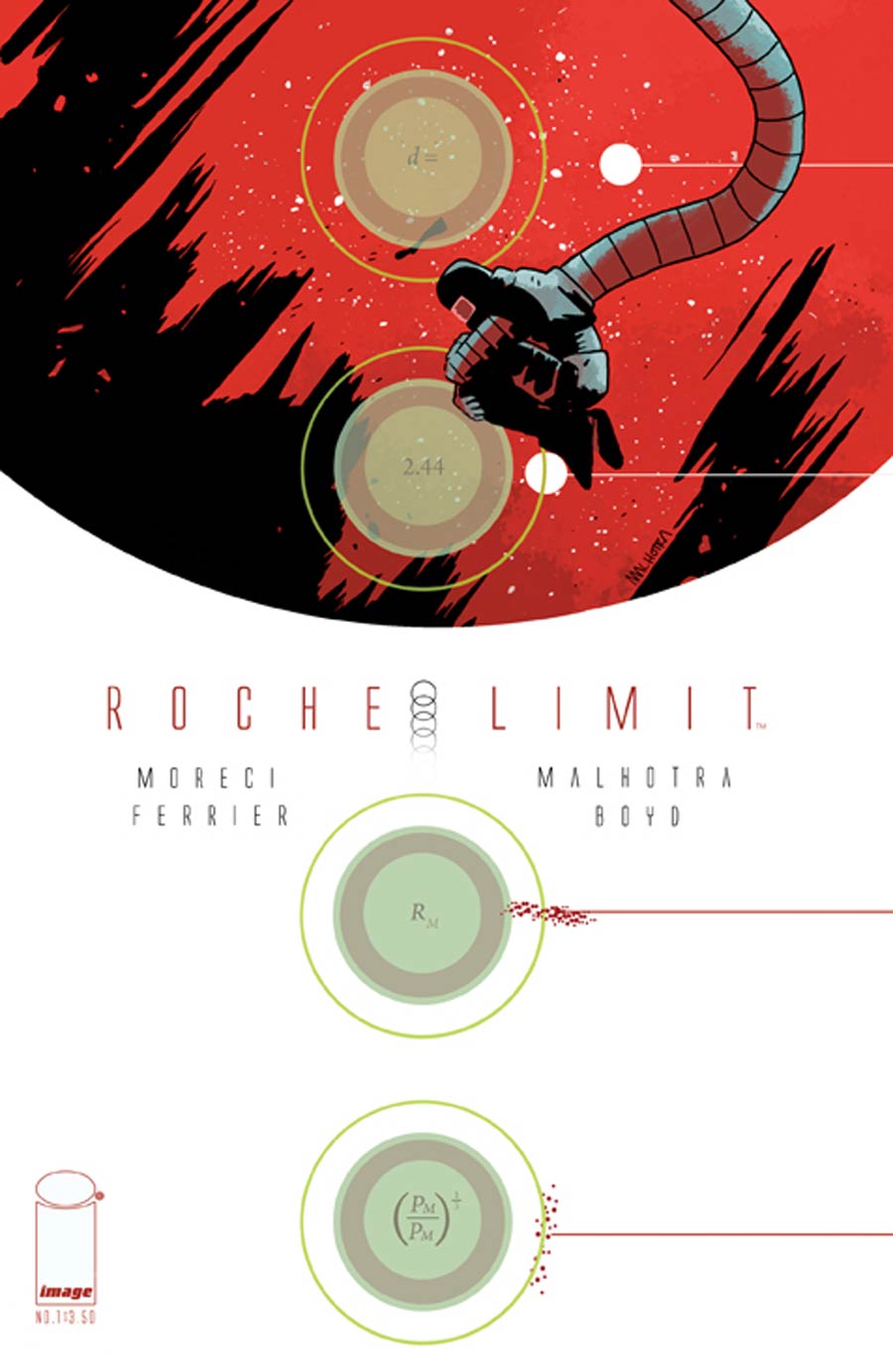 Roche Limit #1 Cover A Regular Vic Malhotra Cover