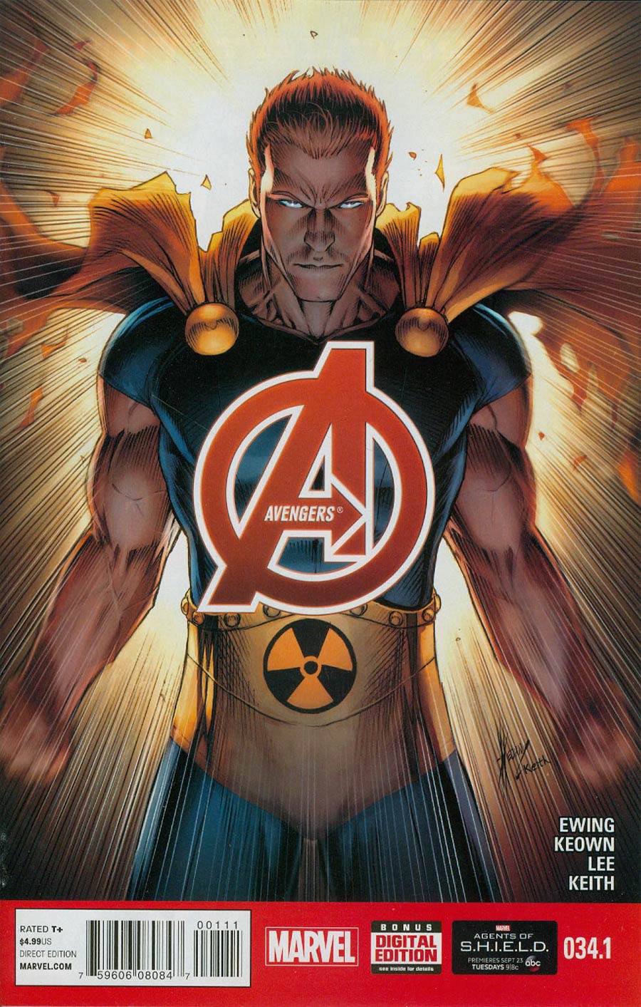 Avengers Vol 5 #34.1 Cover A Regular Dale Keown Cover