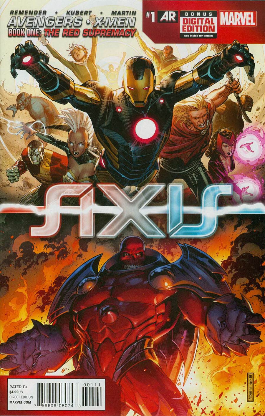 Avengers & X-Men AXIS #1 Cover A Regular Jim Cheung Cover