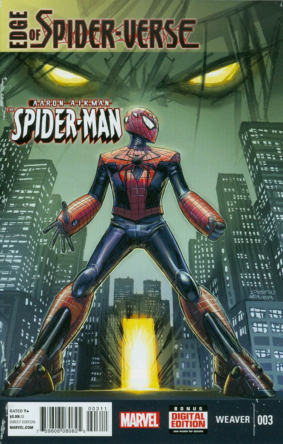 Edge Of Spider-Verse #3 Cover A 1st Ptg Regular Dustin Weaver Cover