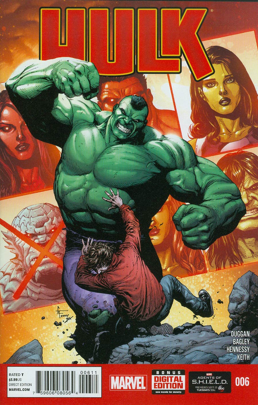 Hulk Vol 3 #6 Cover A Regular Gary Frank Cover