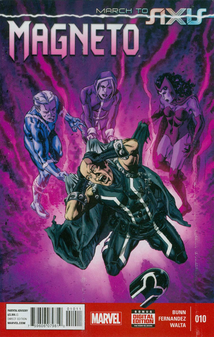 Magneto Vol 3 #10 (March To AXIS Tie-In)