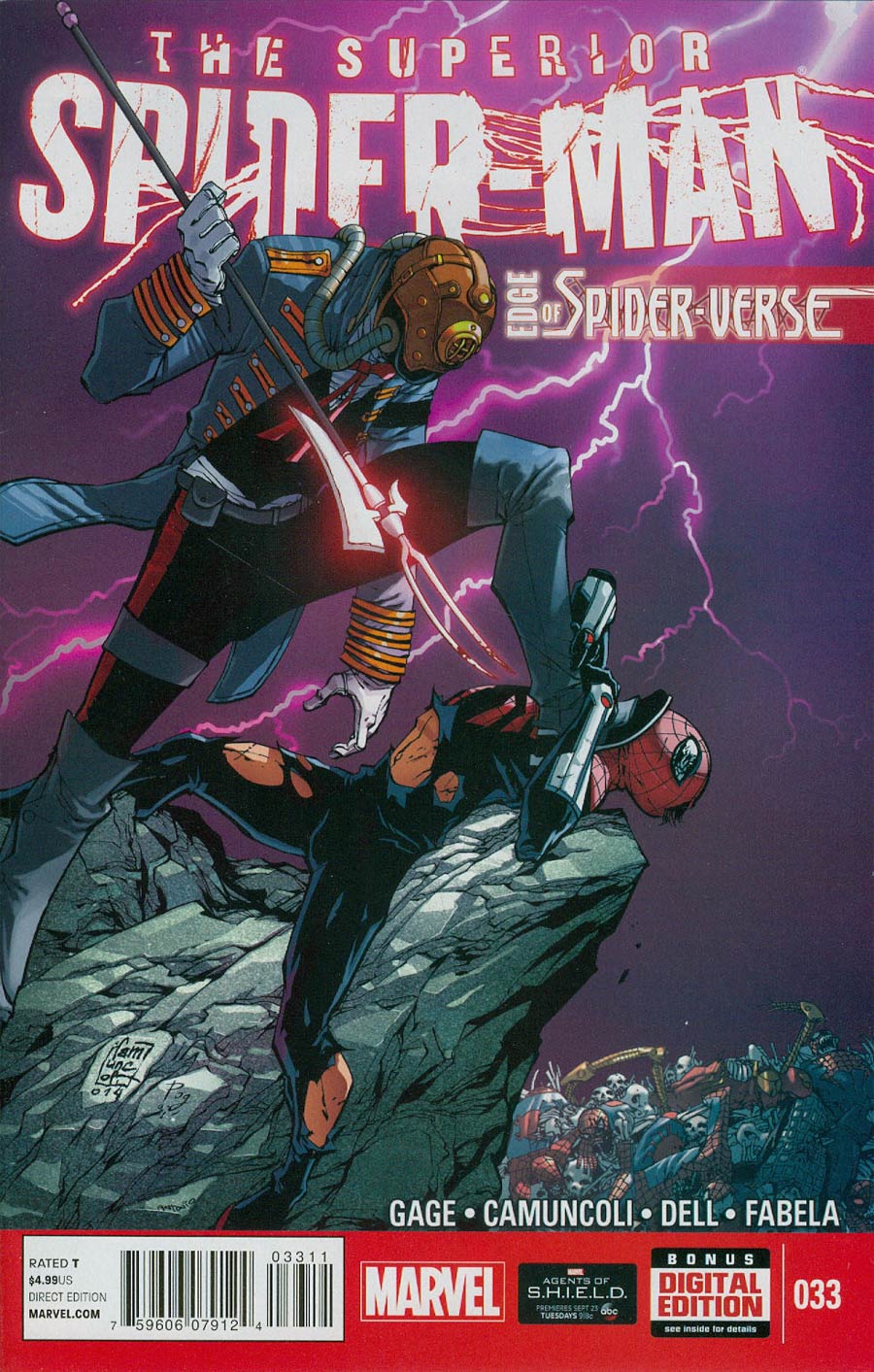 Superior Spider-Man #33 Cover A Regular Giuseppe Camuncoli Cover (Edge Of Spider-Verse Tie-In)