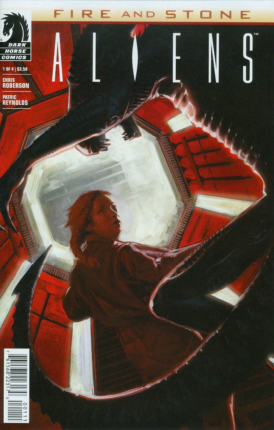 Aliens Fire And Stone #1 Cover A Regular David Palumbo Cover