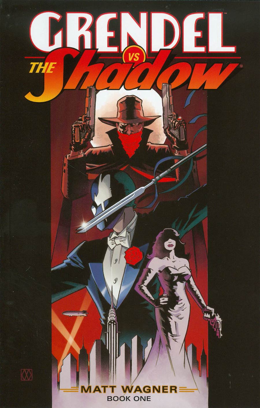 Grendel vs Shadow #1 Cover A Regular Matt Wagner Cover