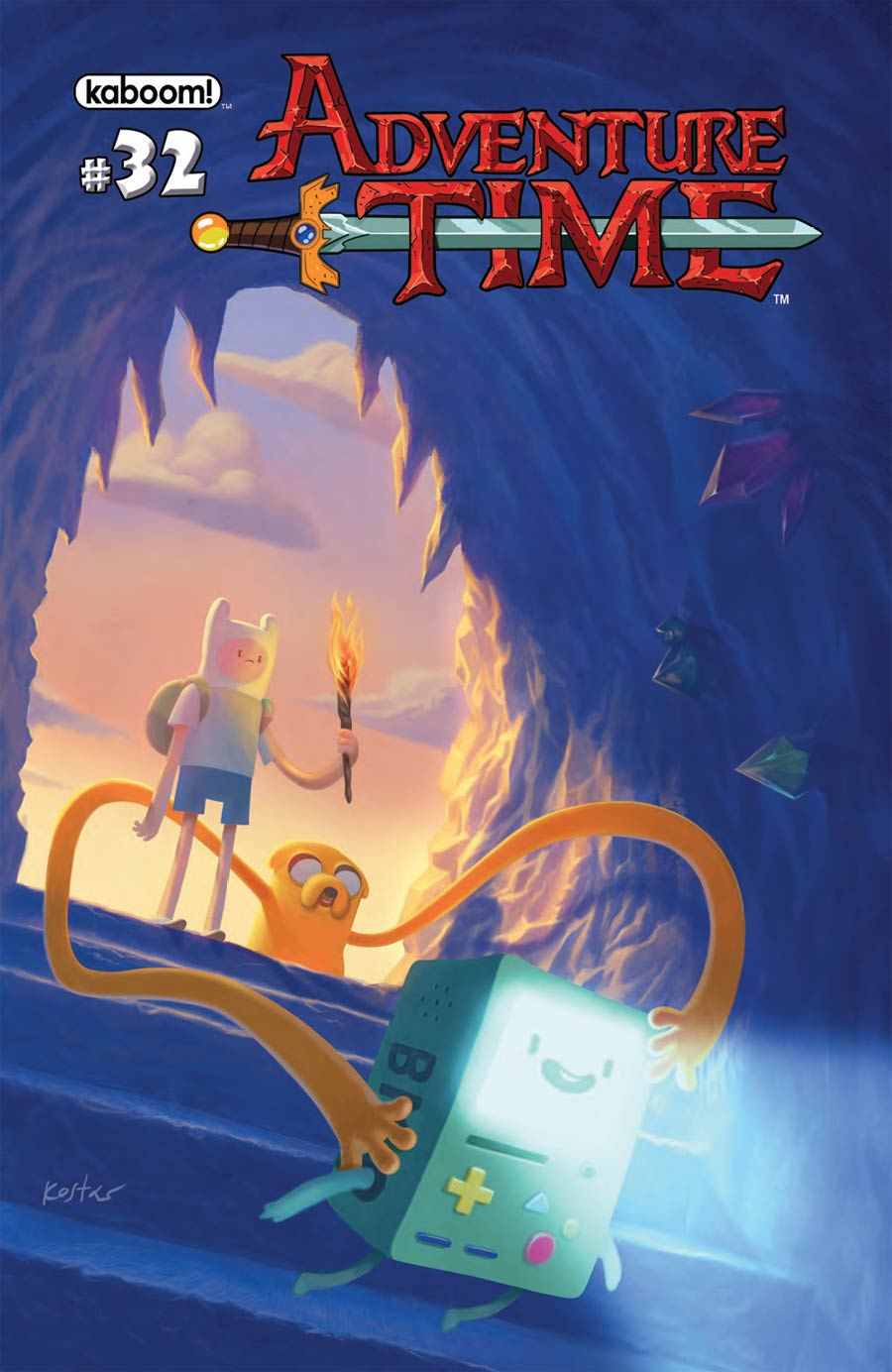 Adventure Time #32 Cover A Regular Kostas Kiriakakis Cover