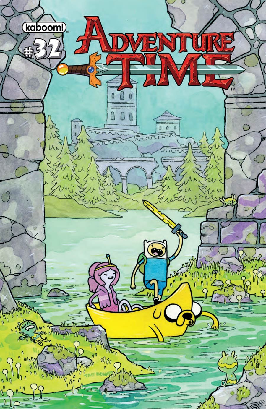 Adventure Time #32 Cover B Variant Tait Howard Subscription Cover