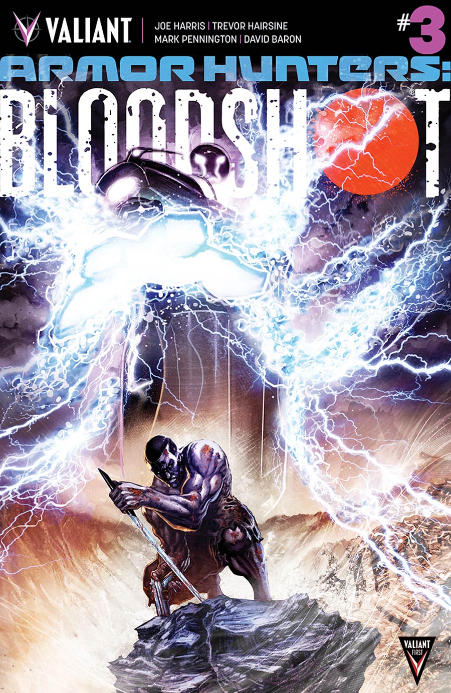Armor Hunters Bloodshot #3 Cover A Regular Philip Tan Cover (Armor Hunters Tie-In)